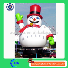 Bonecos de neve infláveis ​​gigantes boneco de neve inflável para a venda personalizou figuras infláveis ​​do Natal